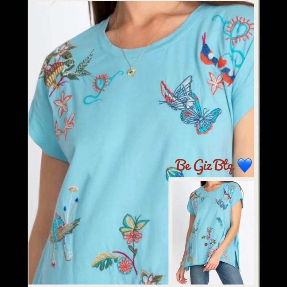 🔥🔥🔥ONE ITEM DEAL OF THE DAY JOHNNY WAS TUNIC MEDIUM Reduced Buy Now & Save - Picture 3 of 11